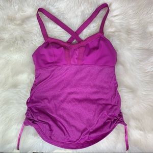 Lululemon Hot Class Racerback Bra Tank in Violaceous